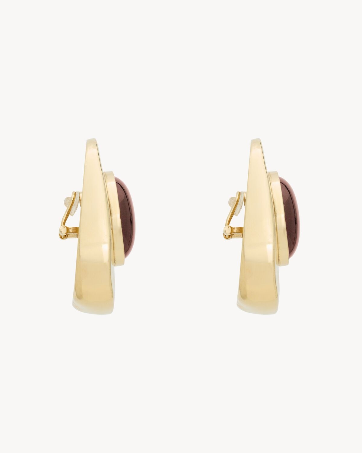 Embellished clip-on earrings - 5