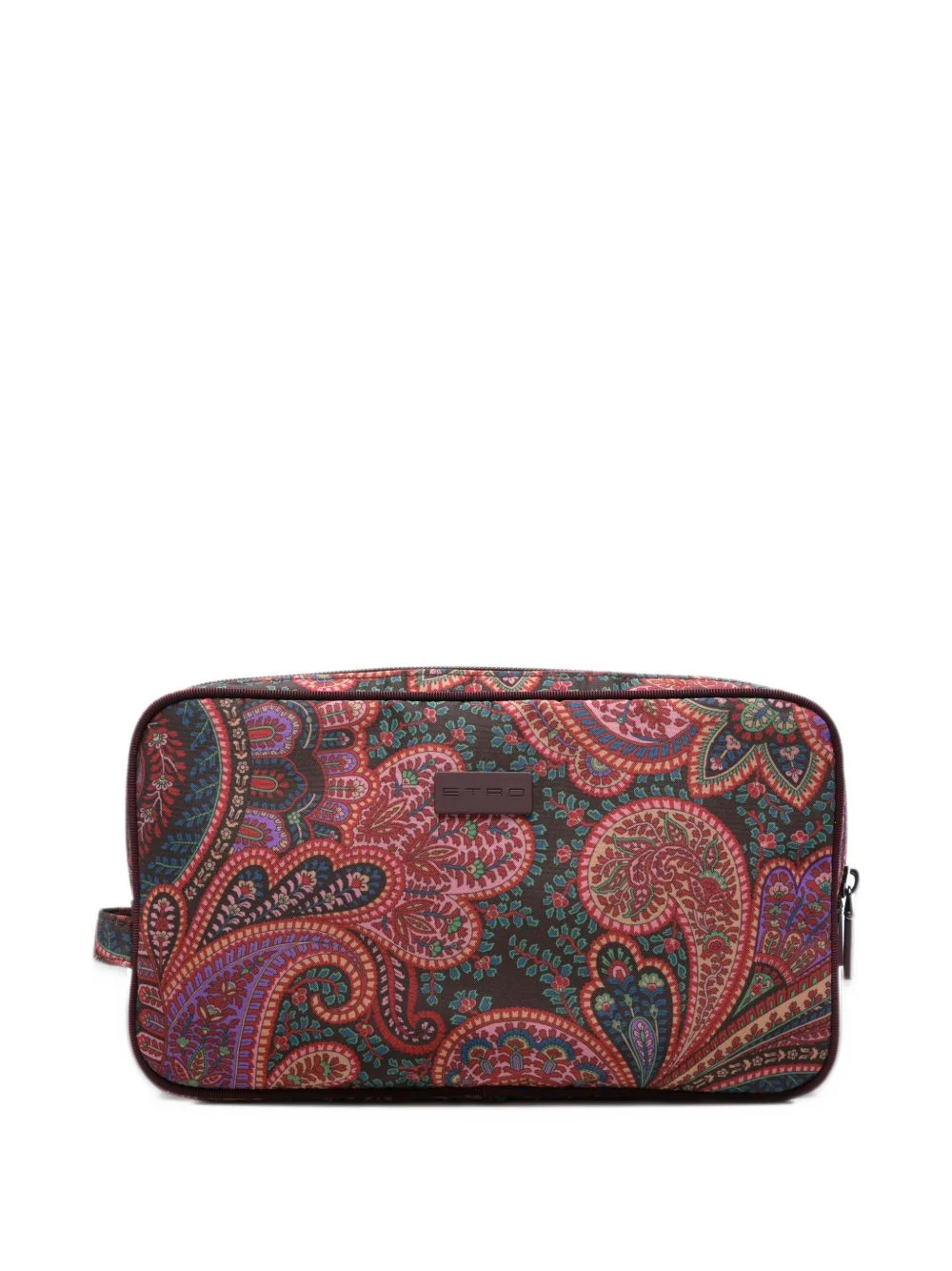 paisley-print wash bag - 1