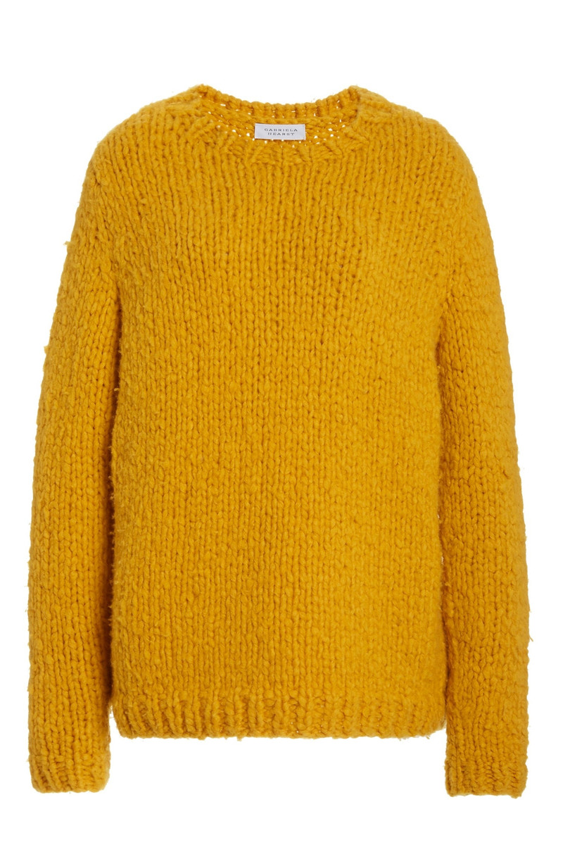 Lawrence Sweater in Saffron Welfat Cashmere 1