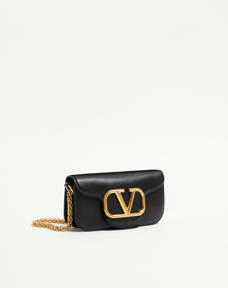 VALENTINO GARAVANI LOCÒ SMALL SHOULDER BAG IN CALFSKIN 3