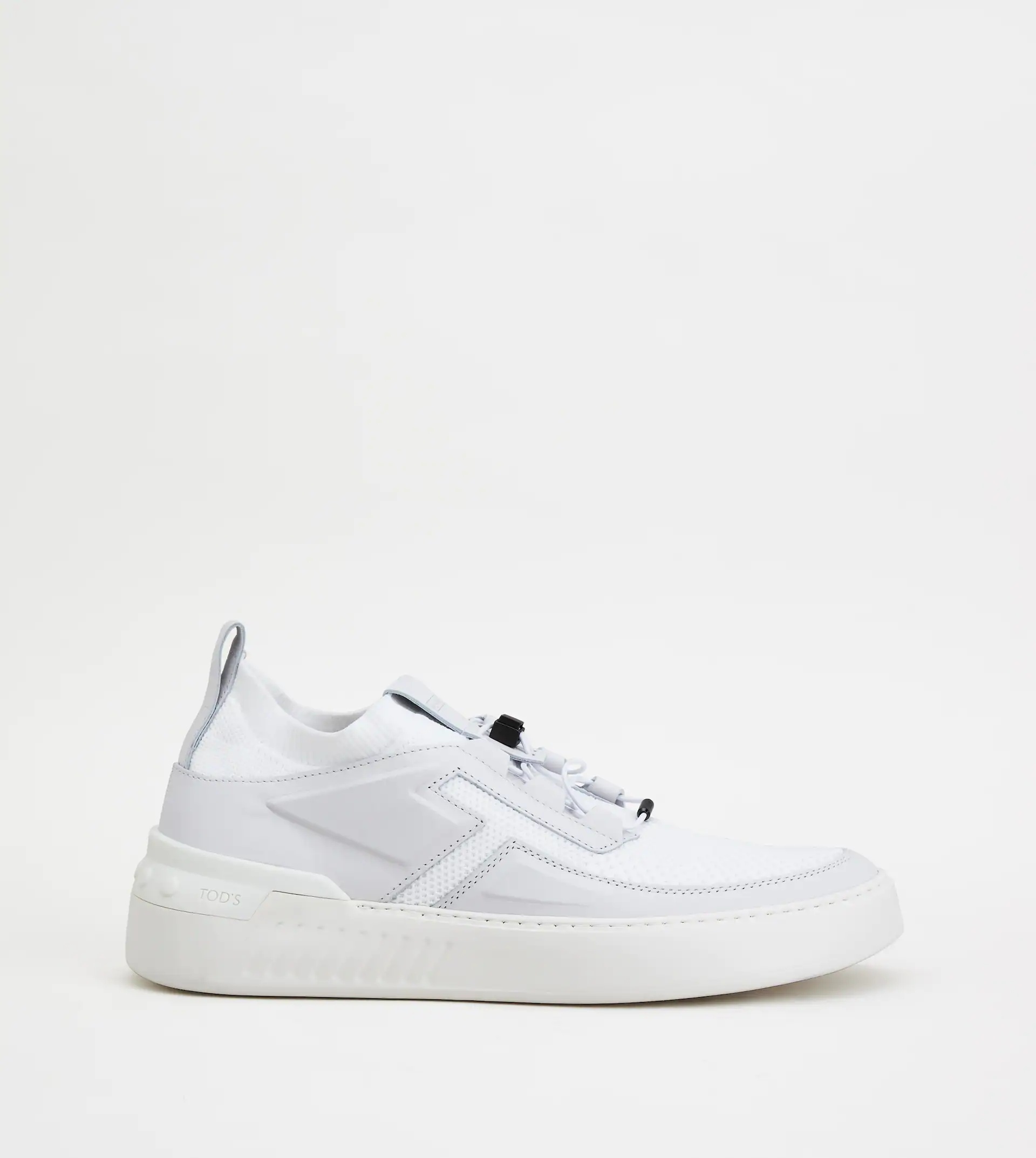 NO_CODE X IN LEATHER AND HIGH TECH FABRIC - WHITE - 1