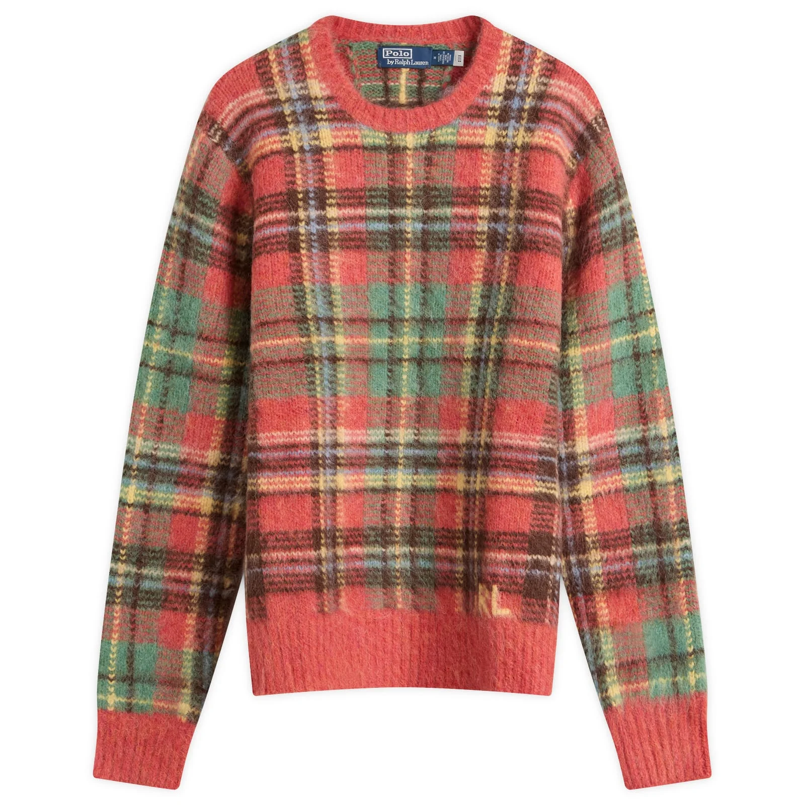 Polo Ralph Lauren Mohair Check Knit Jumper - 1
