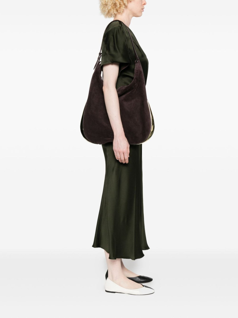 BENEDETTA BRUZZICHES suede shoulder bag outlook