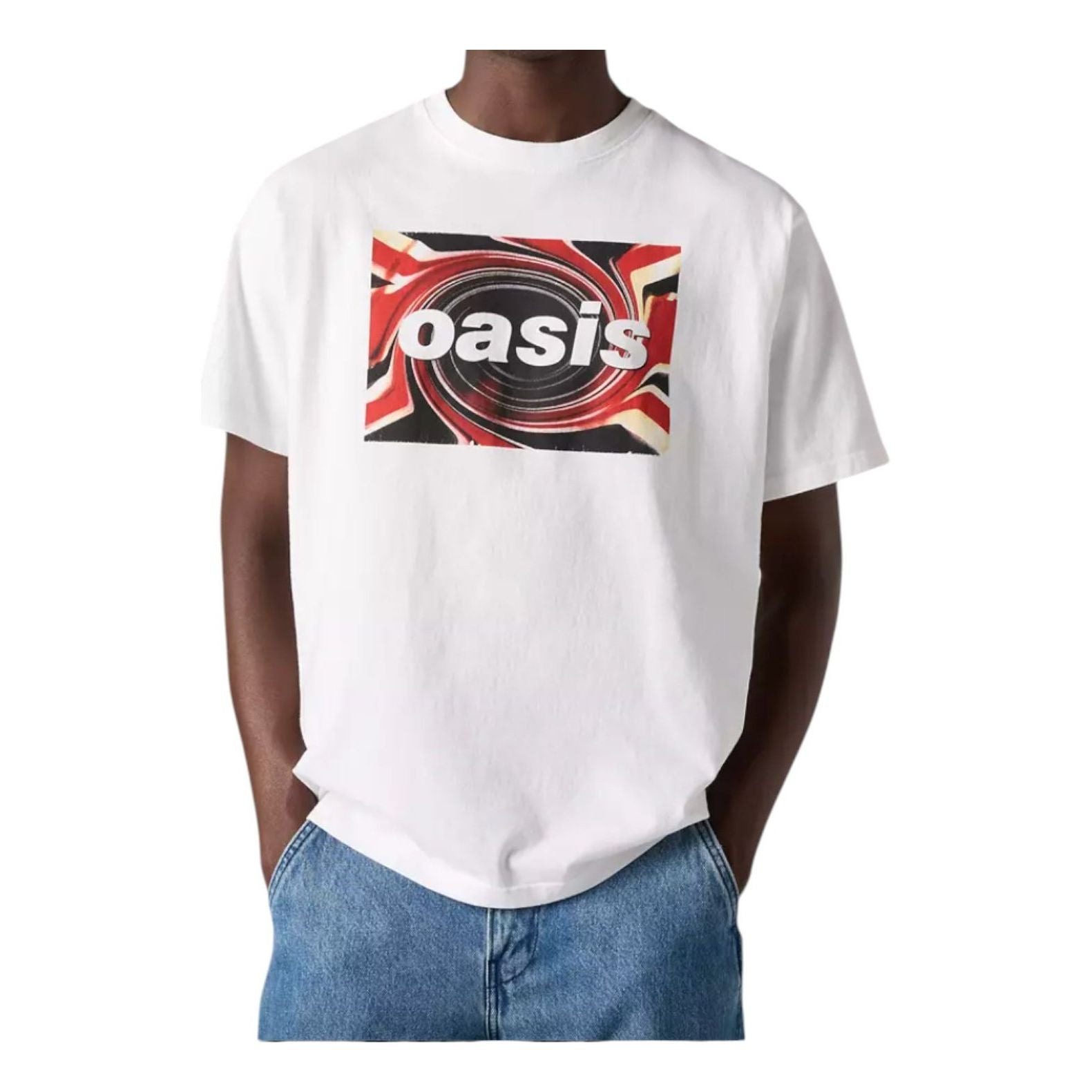 Levi's X Oasis Band T-Shirt 'White' 000H00006 - 2