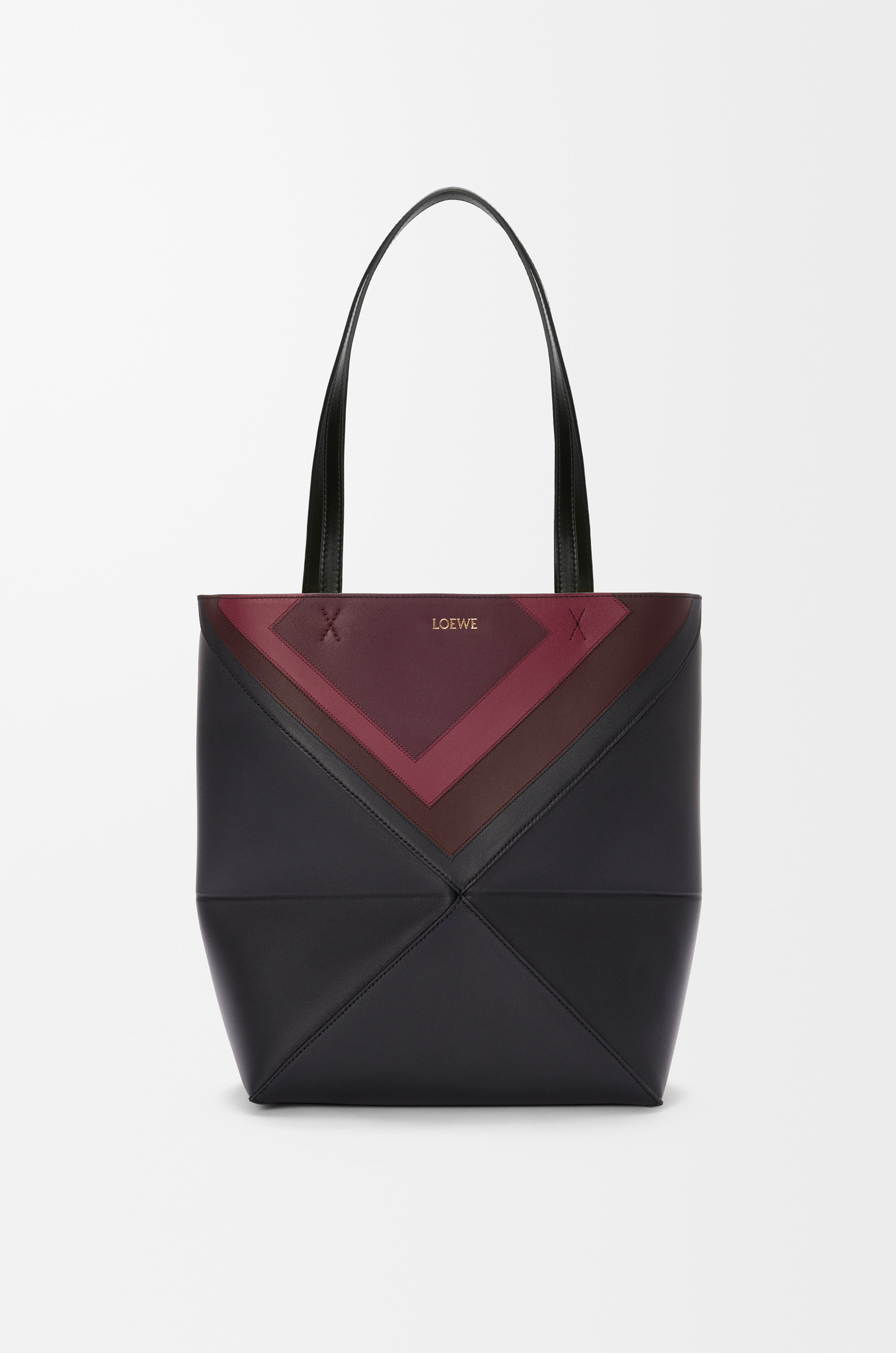 Medium Puzzle Fold tote in nappa calfskin - 1