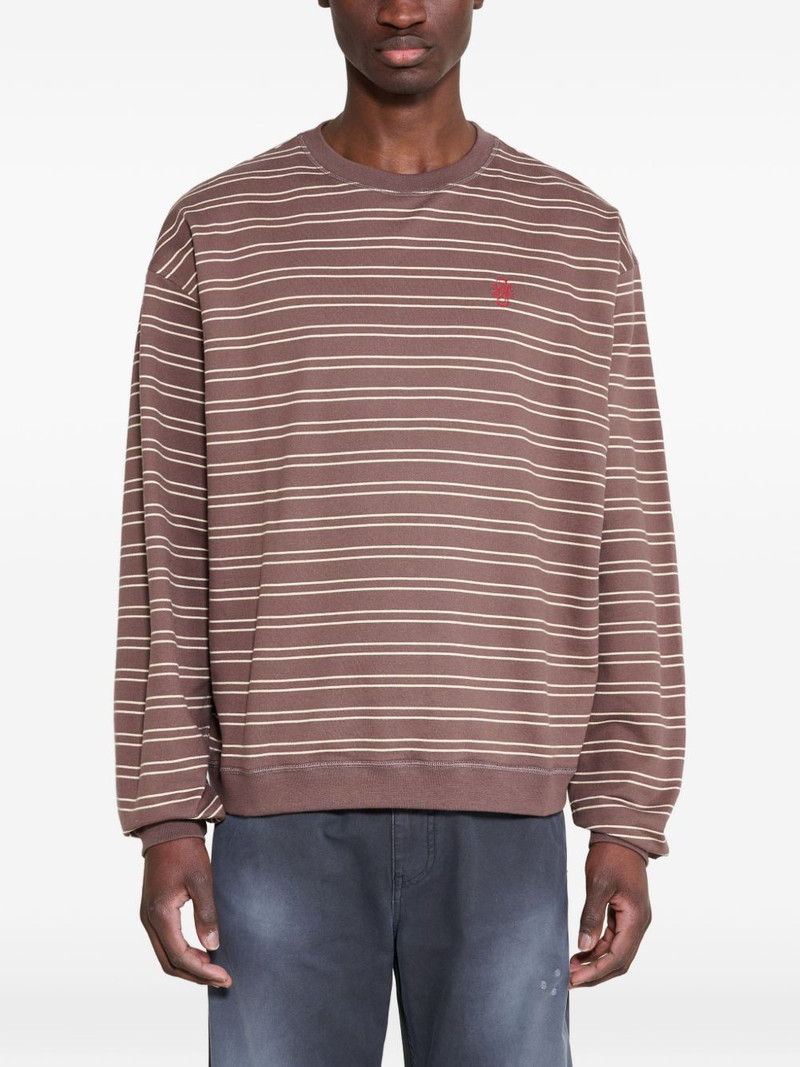 striped cotton sweatshirt 1