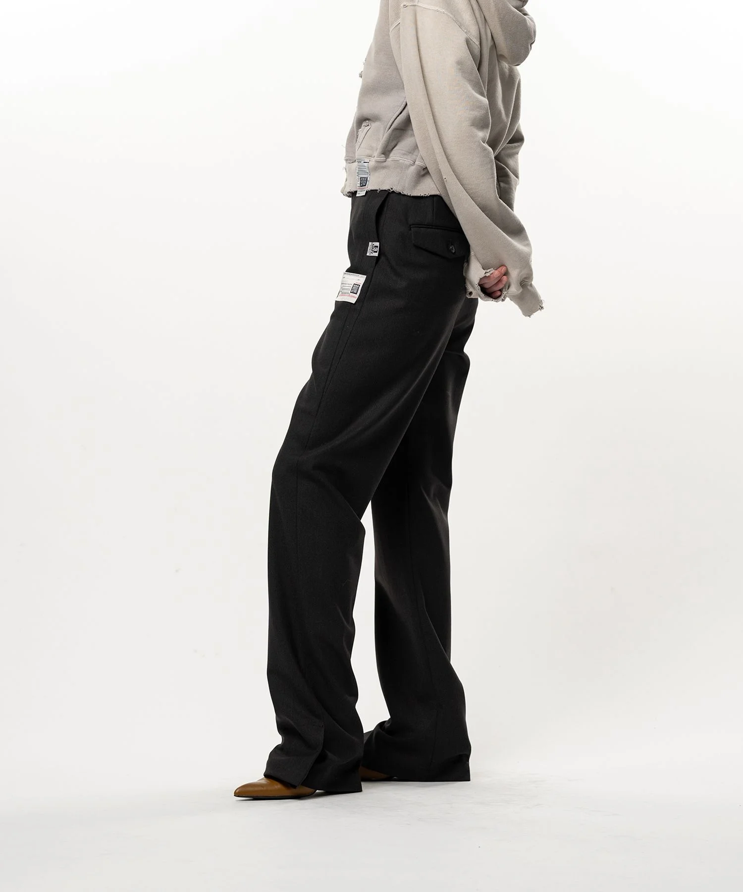 Twill Folded Pants - 1