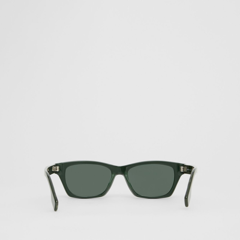 Logo Detail Rectangular Frame Sunglasses 5