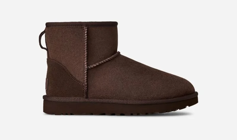 ® Women's Classic Mini II Sheepskin Classic Boots in Dusted Cocoa - 1
