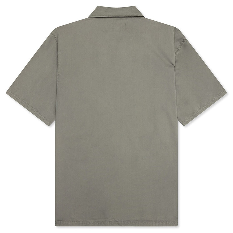 REPRESENT SCRIPT CAMP COLLAR SHIRT - WASHED KHAKI outlook