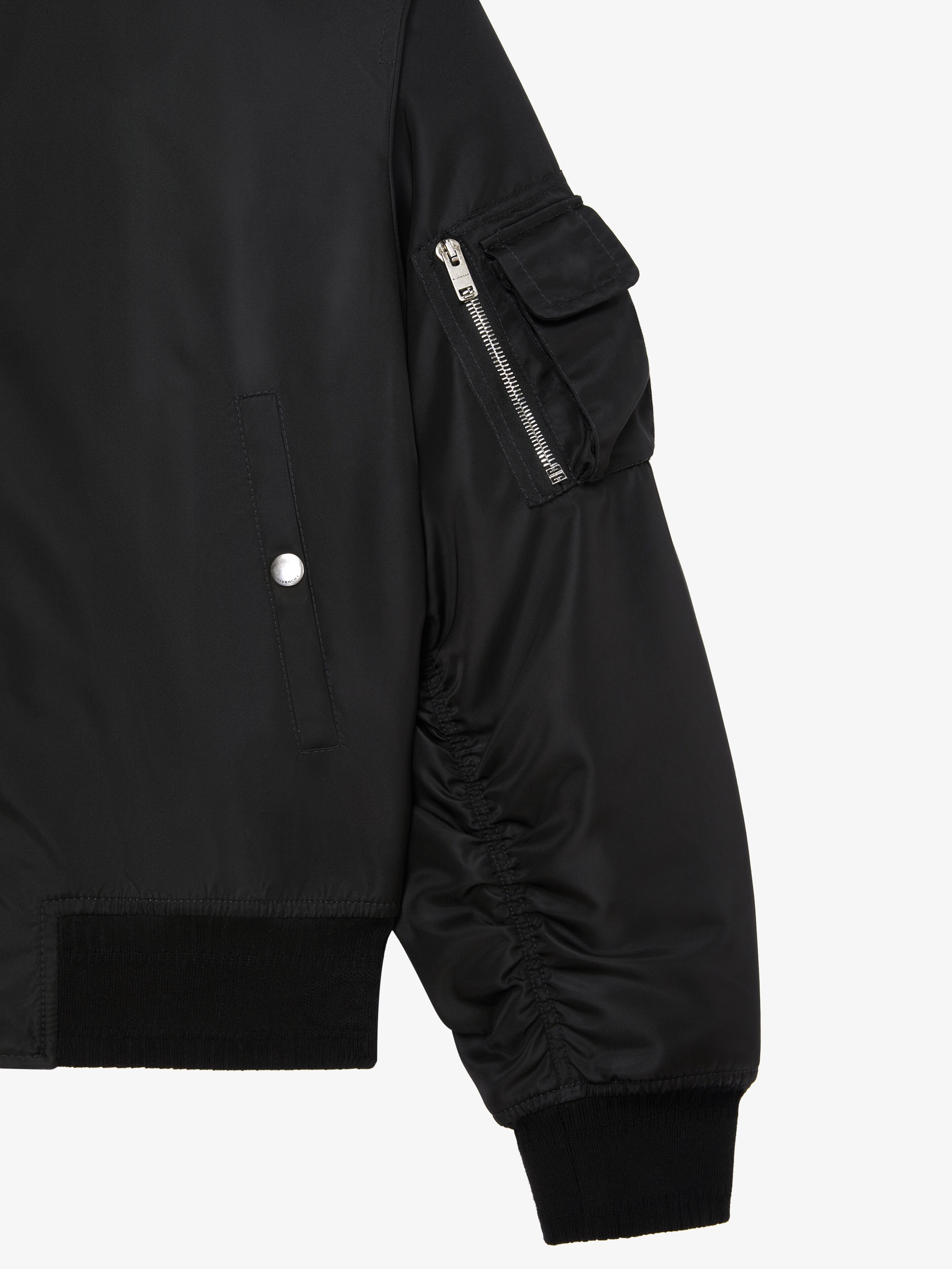 MULTI-POCKET BOMBER JACKET - 5