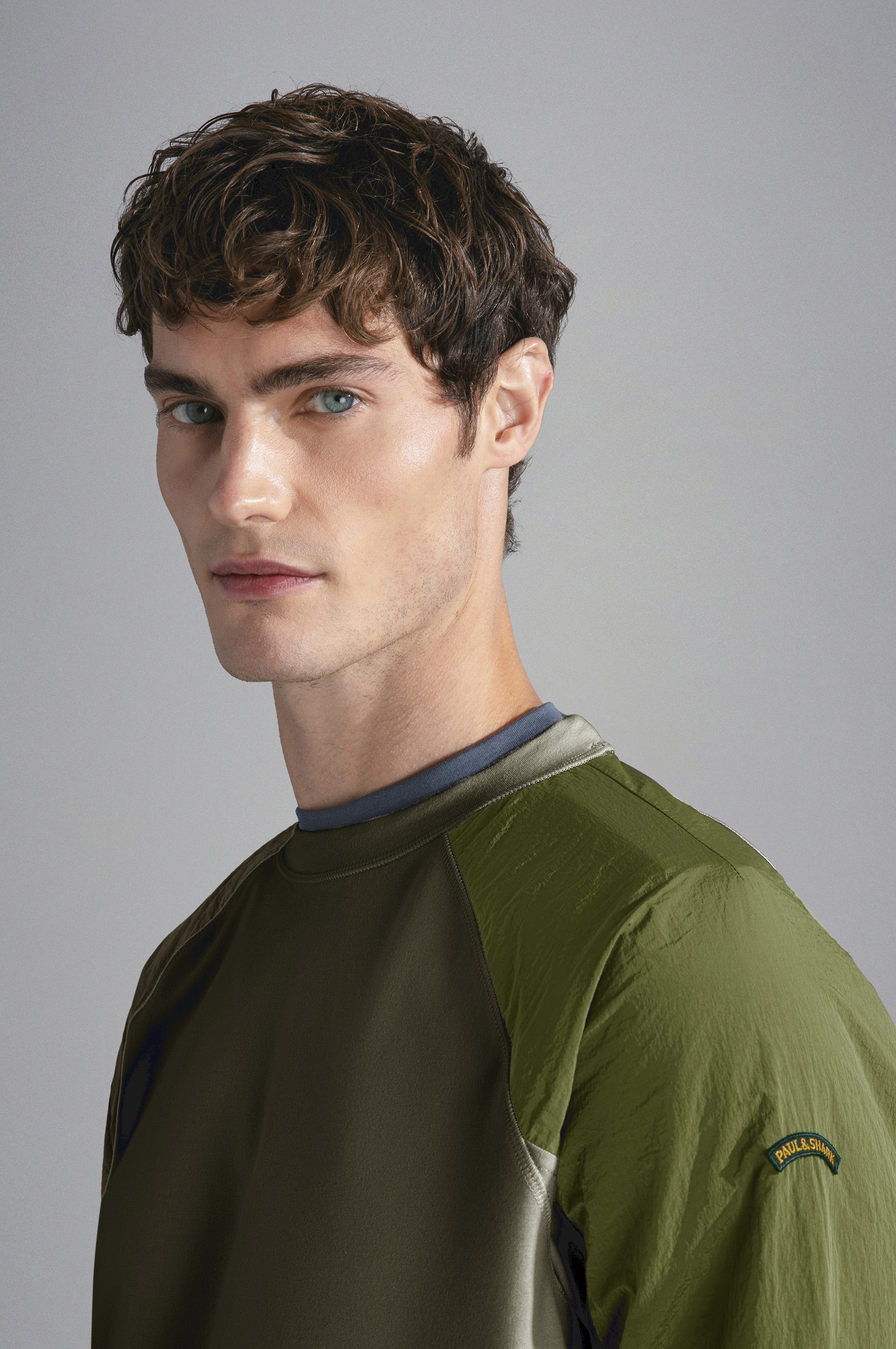 STRETCH COTTON SWEATSHIRT - 4