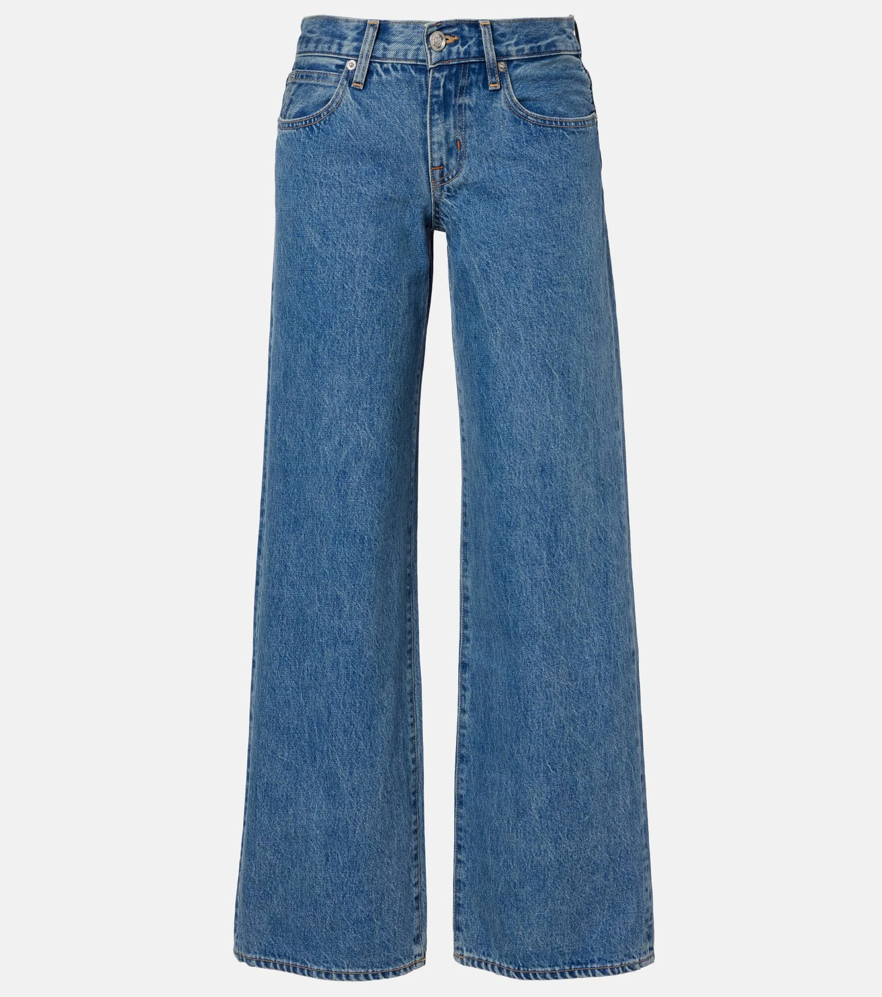 Lexi low-rise wide-leg jeans - 1