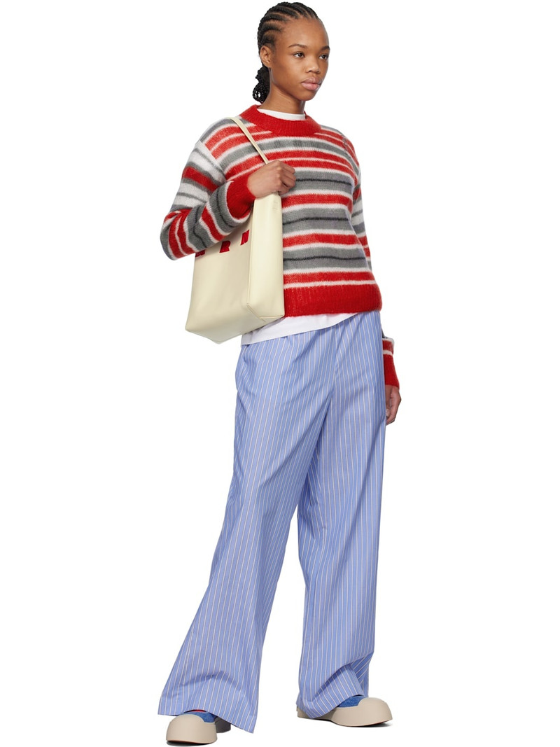 Marni Blue Loose Trousers outlook