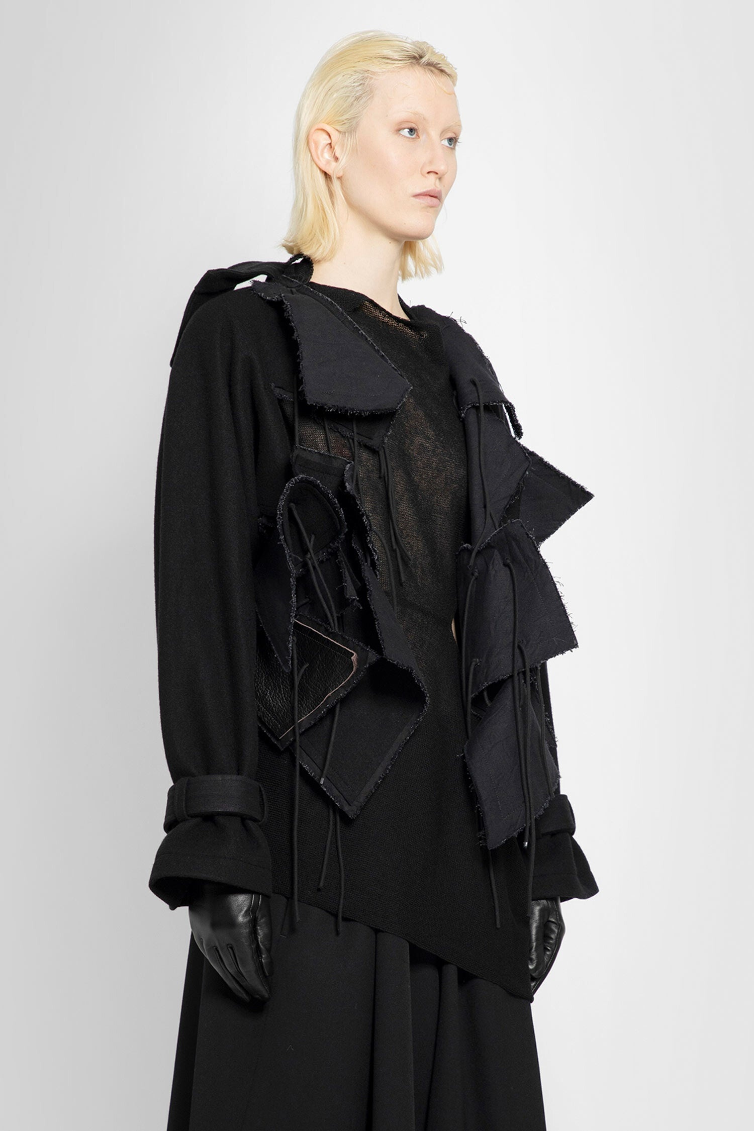 YOHJI YAMAMOTO WOMAN BLACK JACKETS - 2