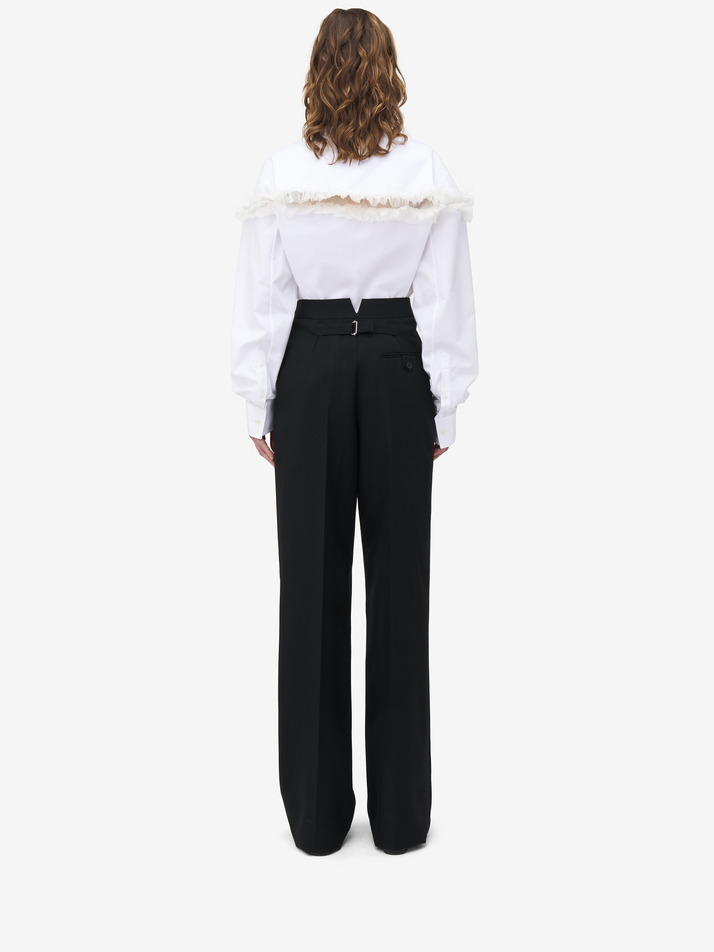 Wide Leg Trousers - 4