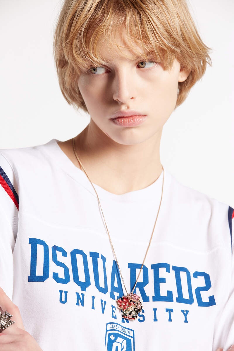 DSQUARED2 UNIVERSITY VARSITY T-SHIRT - 3