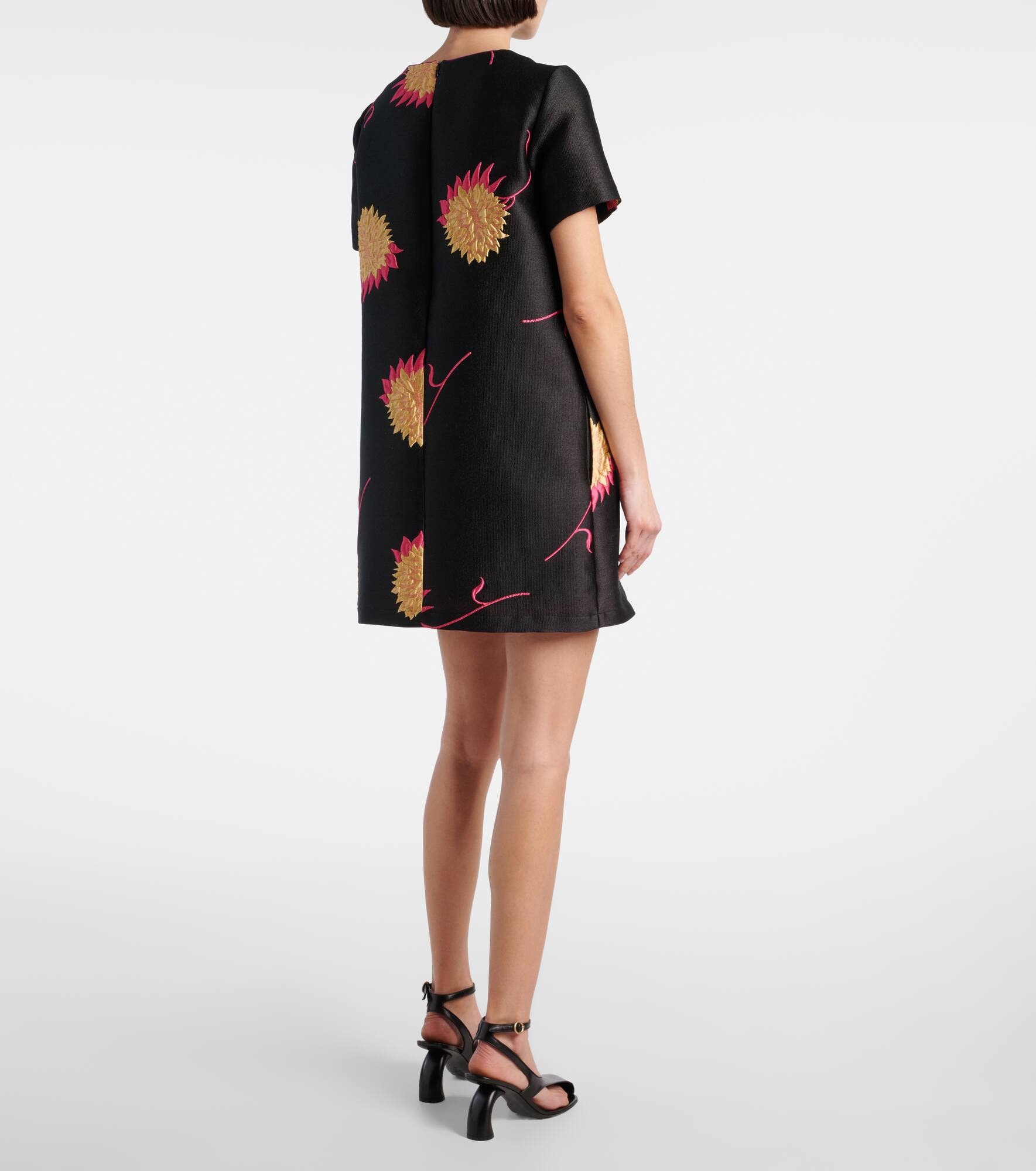 Swing jacquard minidress - 3