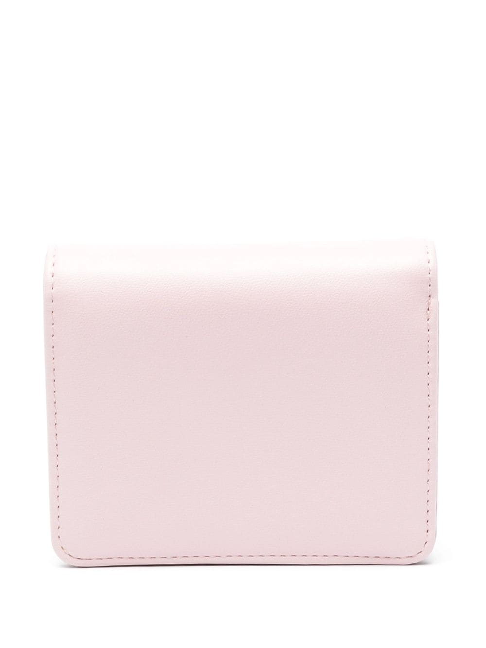 sequin-embellished-logo wallet - 2