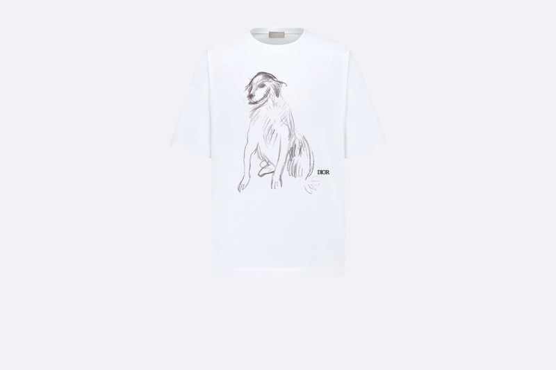 DIOR AND DUNCAN GRANT AND CHARLESTON Oversized T-Shirt 1