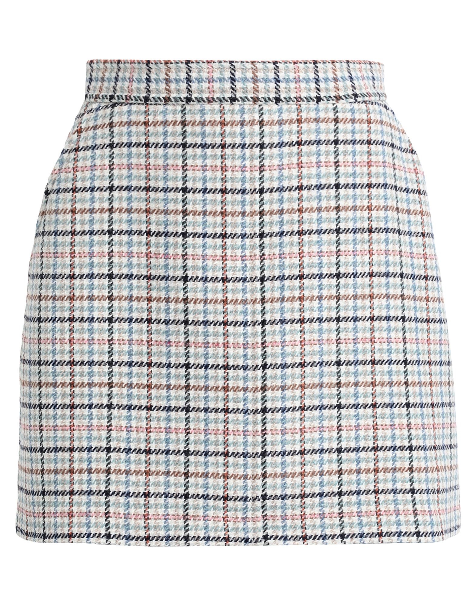 White Women's Mini Skirt - 1