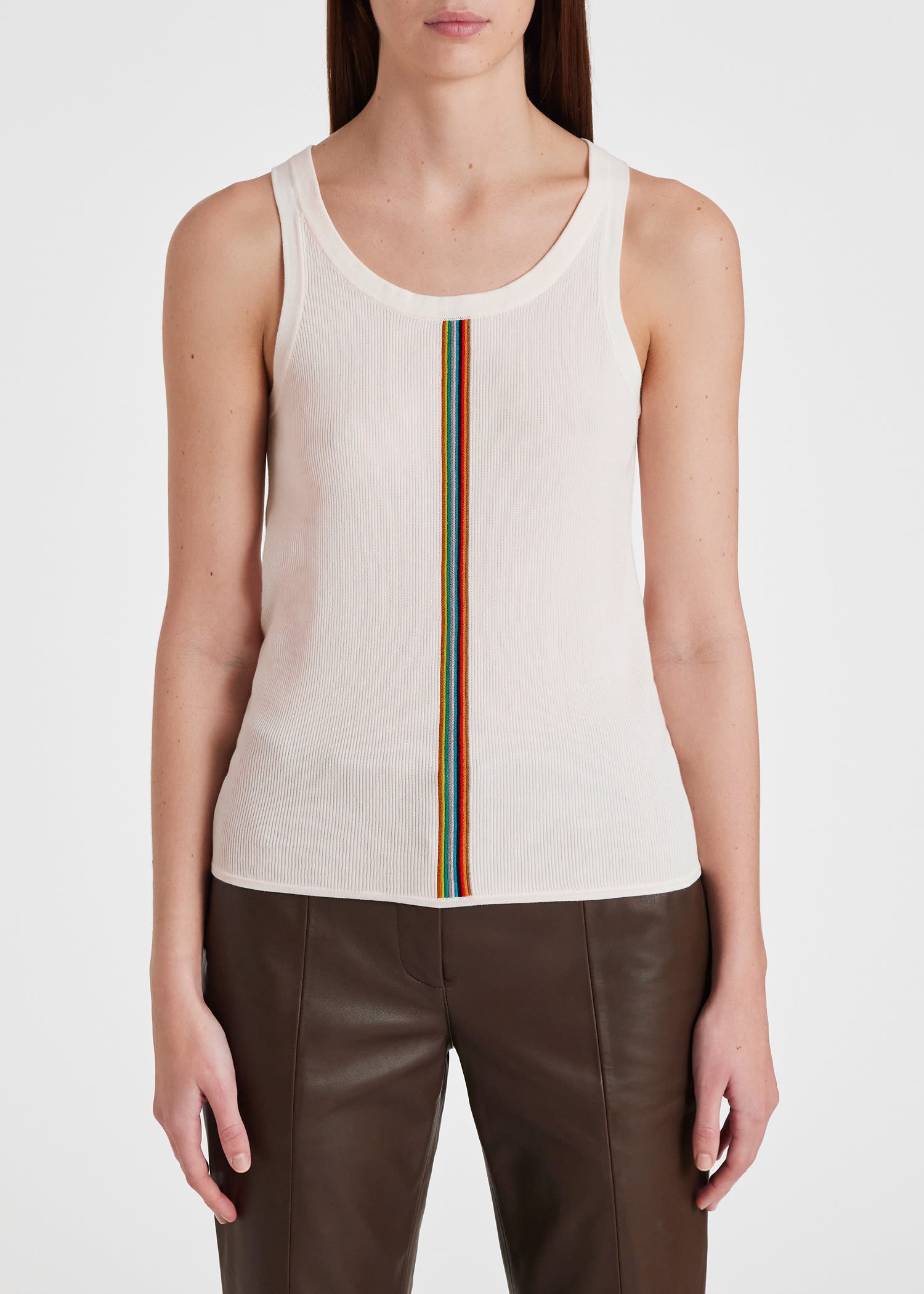'Signature Stripe' Vest Top - 3