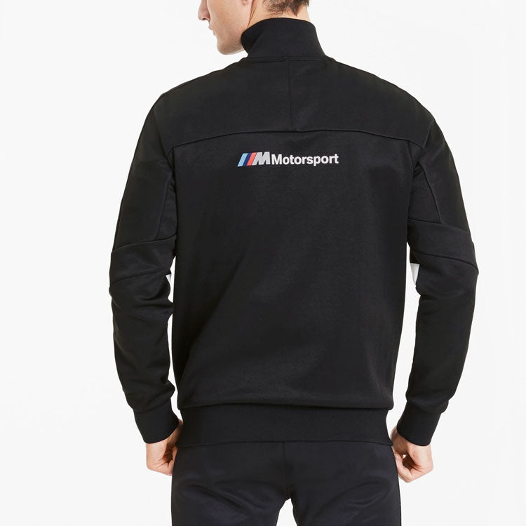 PUMA x BMW Motorsports Track Jacket 'Black White' 596094-01 - 5