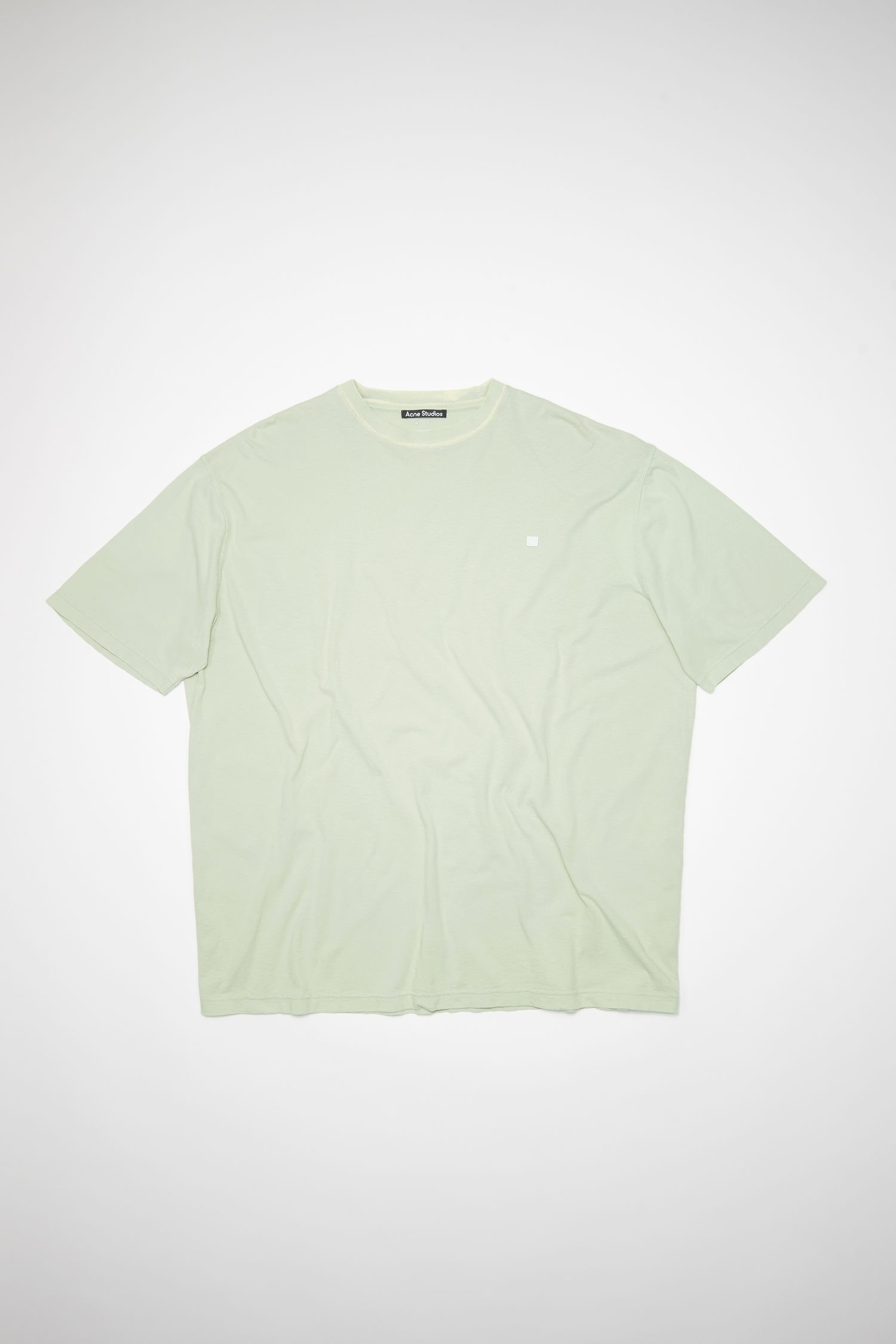 Oversized t-shirt - Dusty green - 1