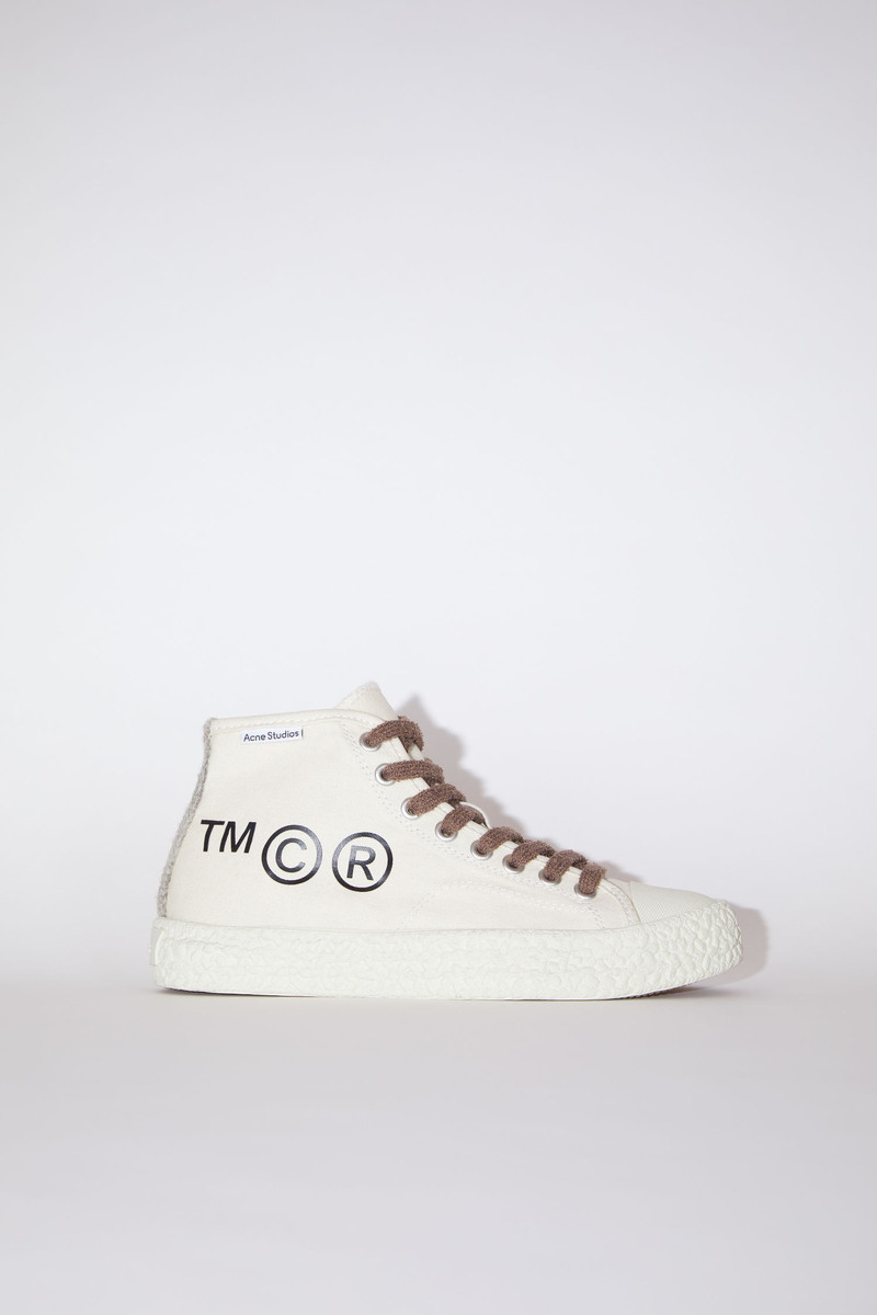 Canvas sneakers - Off white/off white 1
