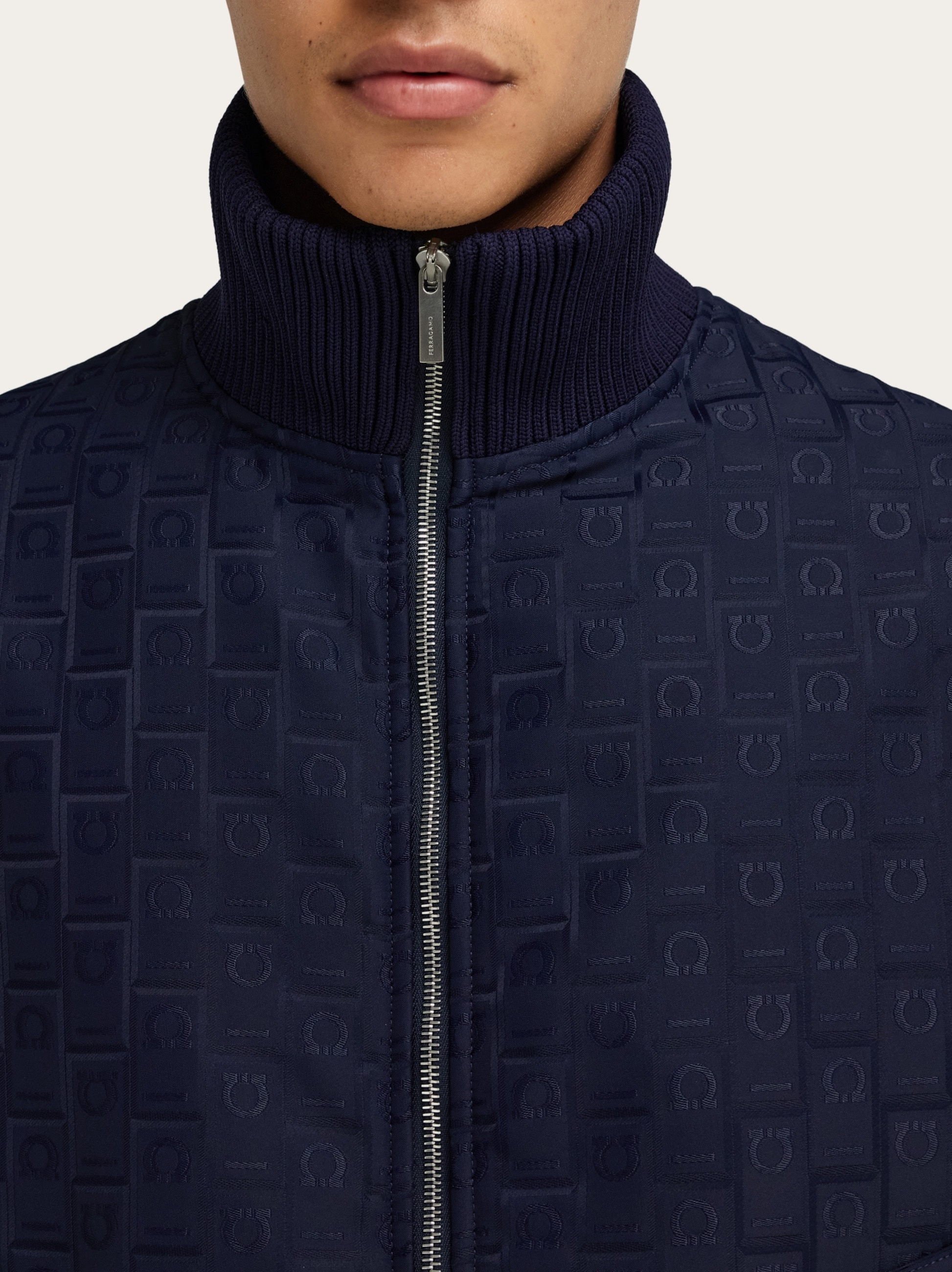 Blouson in Monogram nylon - 5