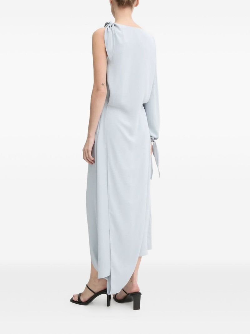 SAMSØE SAMSØE one-shoulder tie-cuff dress outlook