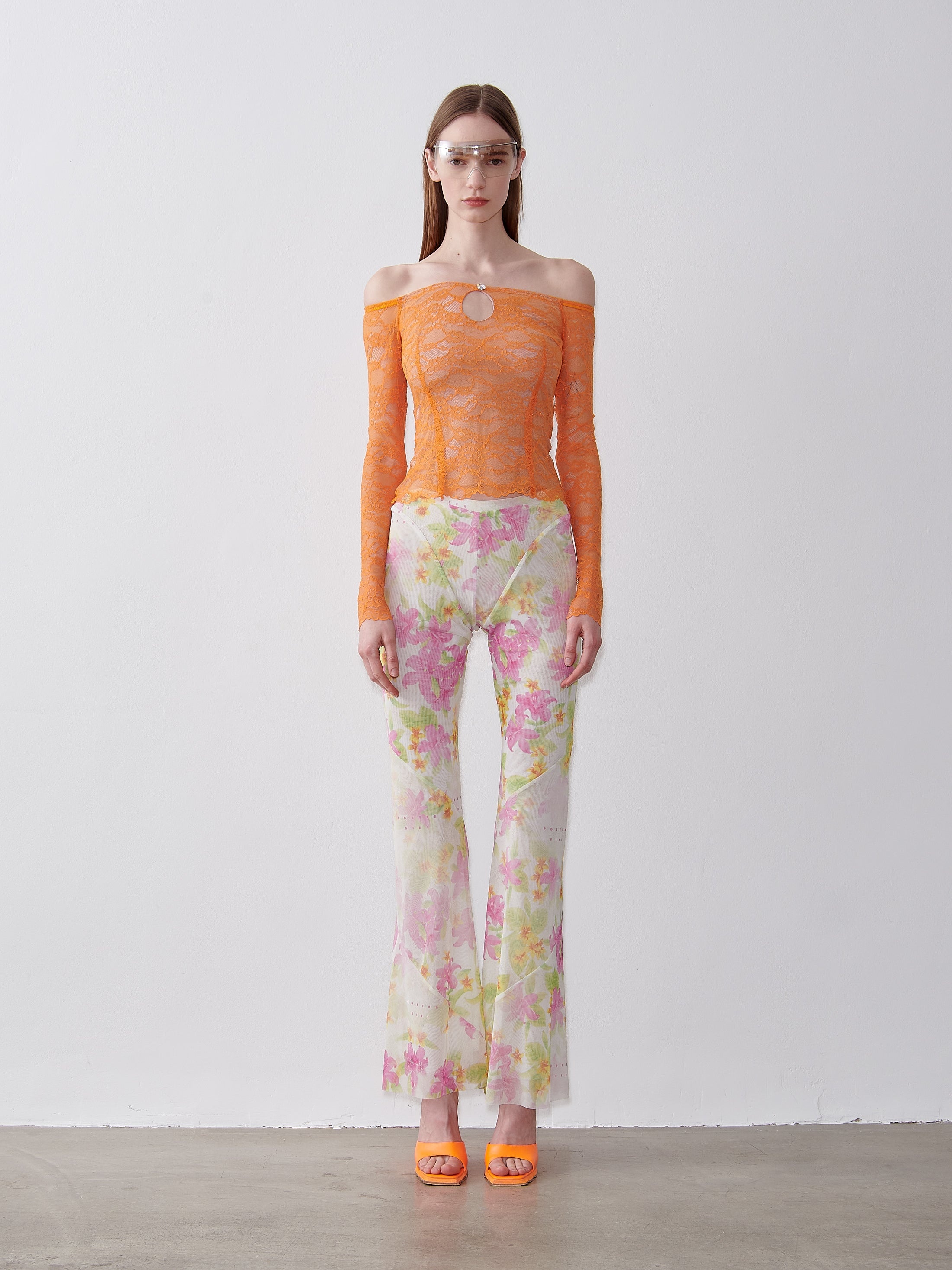 CAMILLA PANTS HIBISCUS - 2