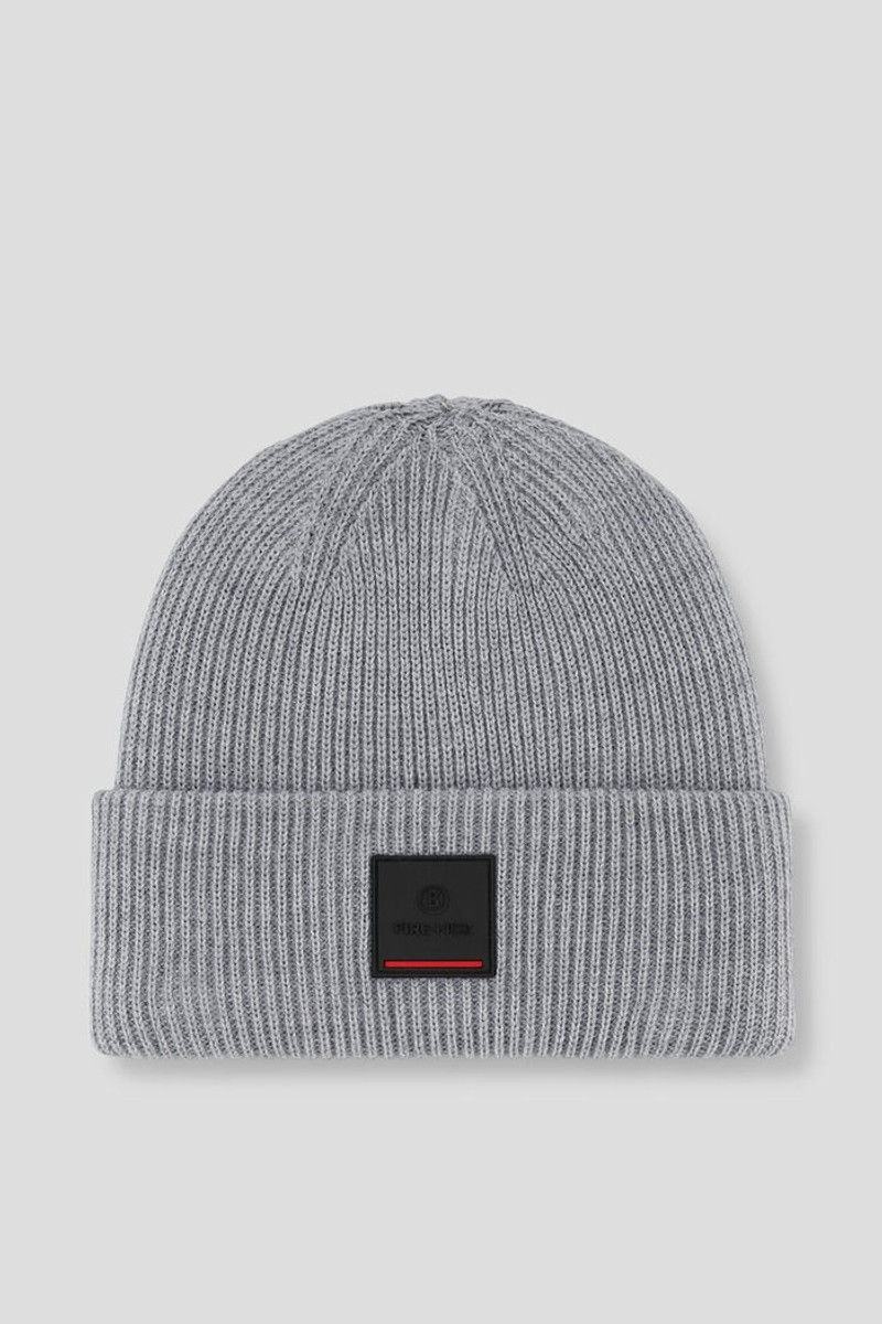 Tarek Knitted beanie in Gray 1