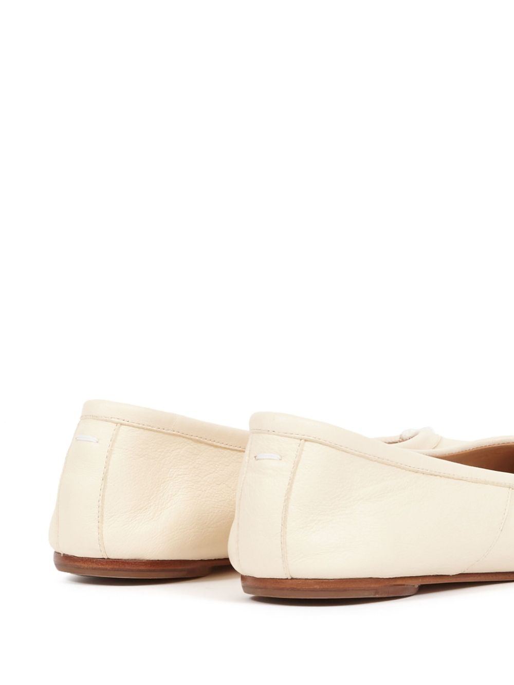 Tabi leather ballet flats - 4