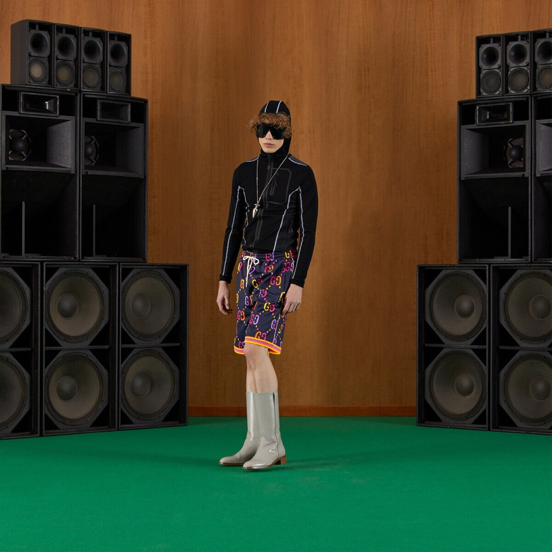 GUCCI Jumbo GG technical jersey shorts outlook