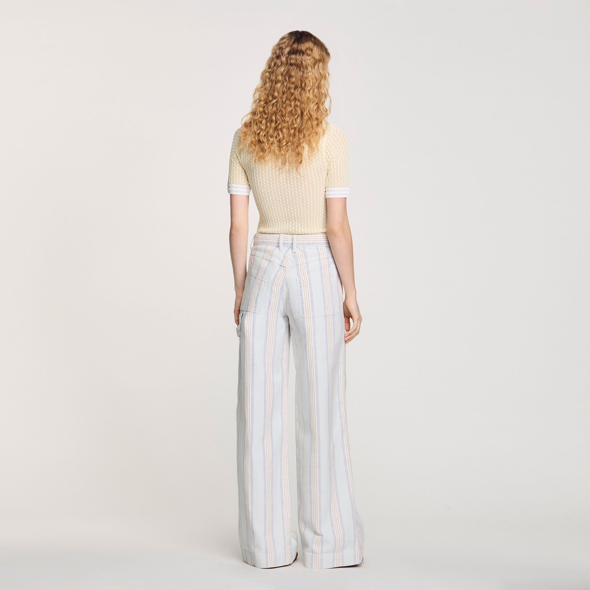 STRIPED JEANS - 5