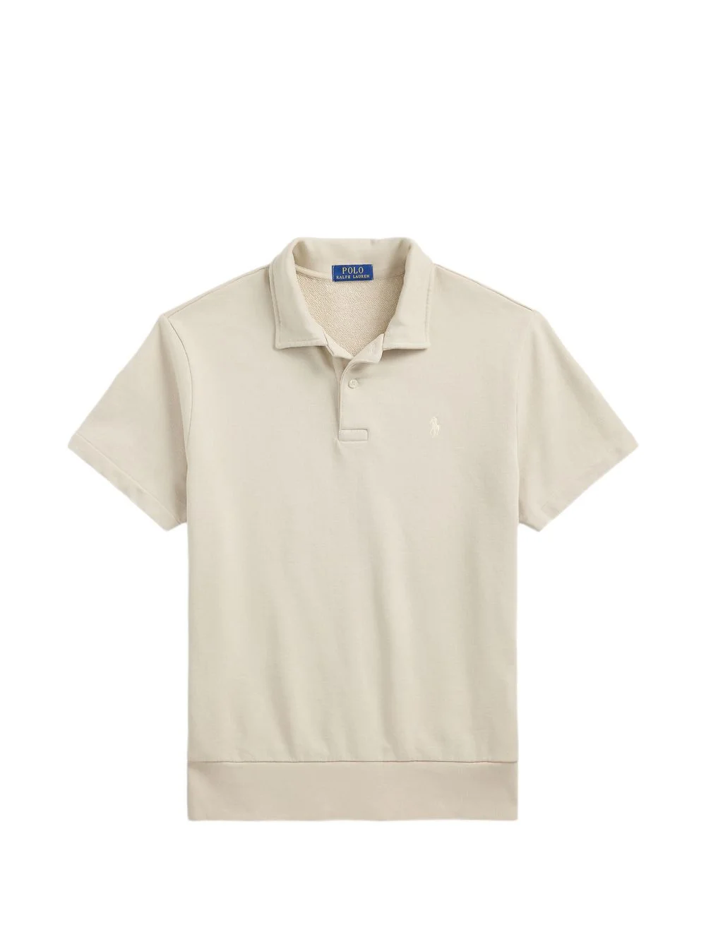 logo-embroidered short-sleeve polo shirt - 1