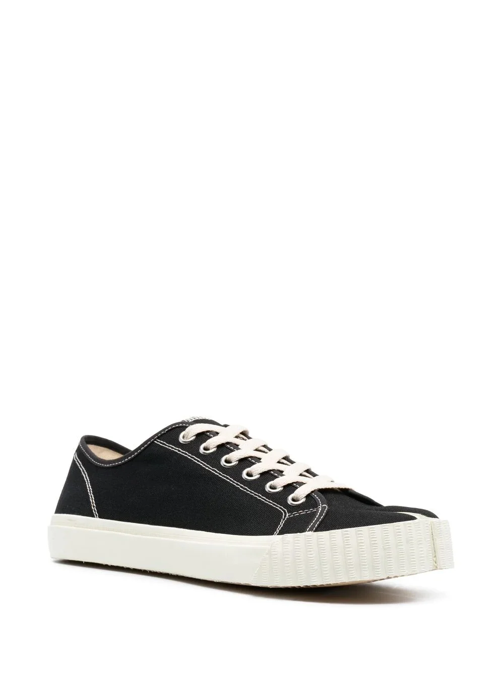 lace-up low-top sneakers - 1