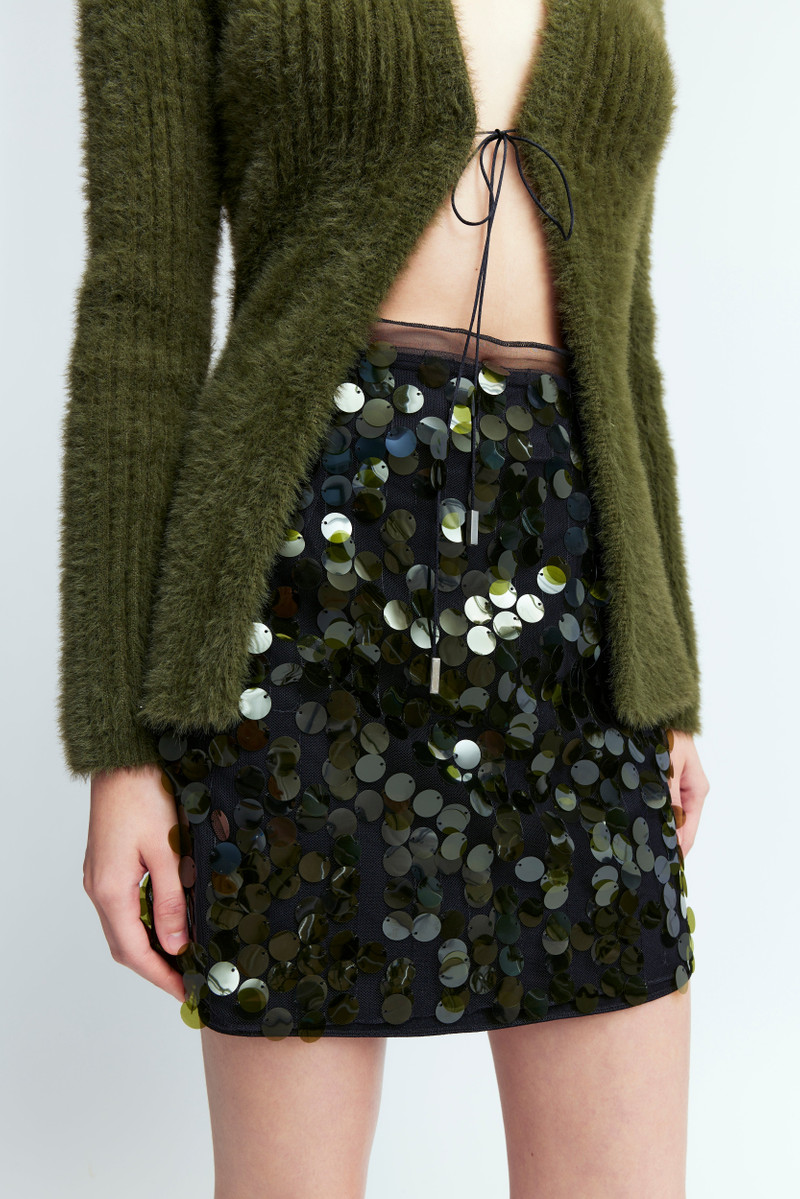 16ARLINGTON IDIA MINI SKIRT IN SEQUIN outlook