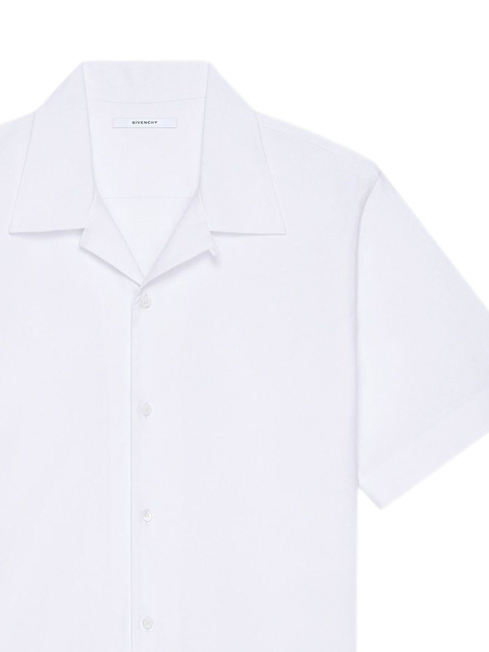 REVERE-COLLAR SHORT-SLEEVE SHIRT - 2