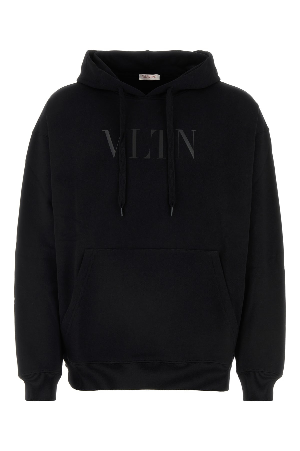 Black cotton sweatshirt - 1