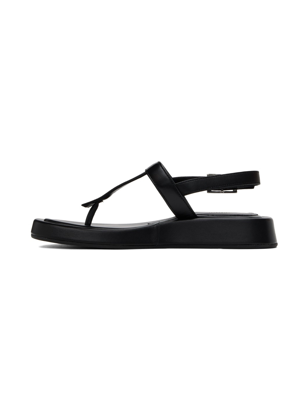 Black Lizette Sandals - 3