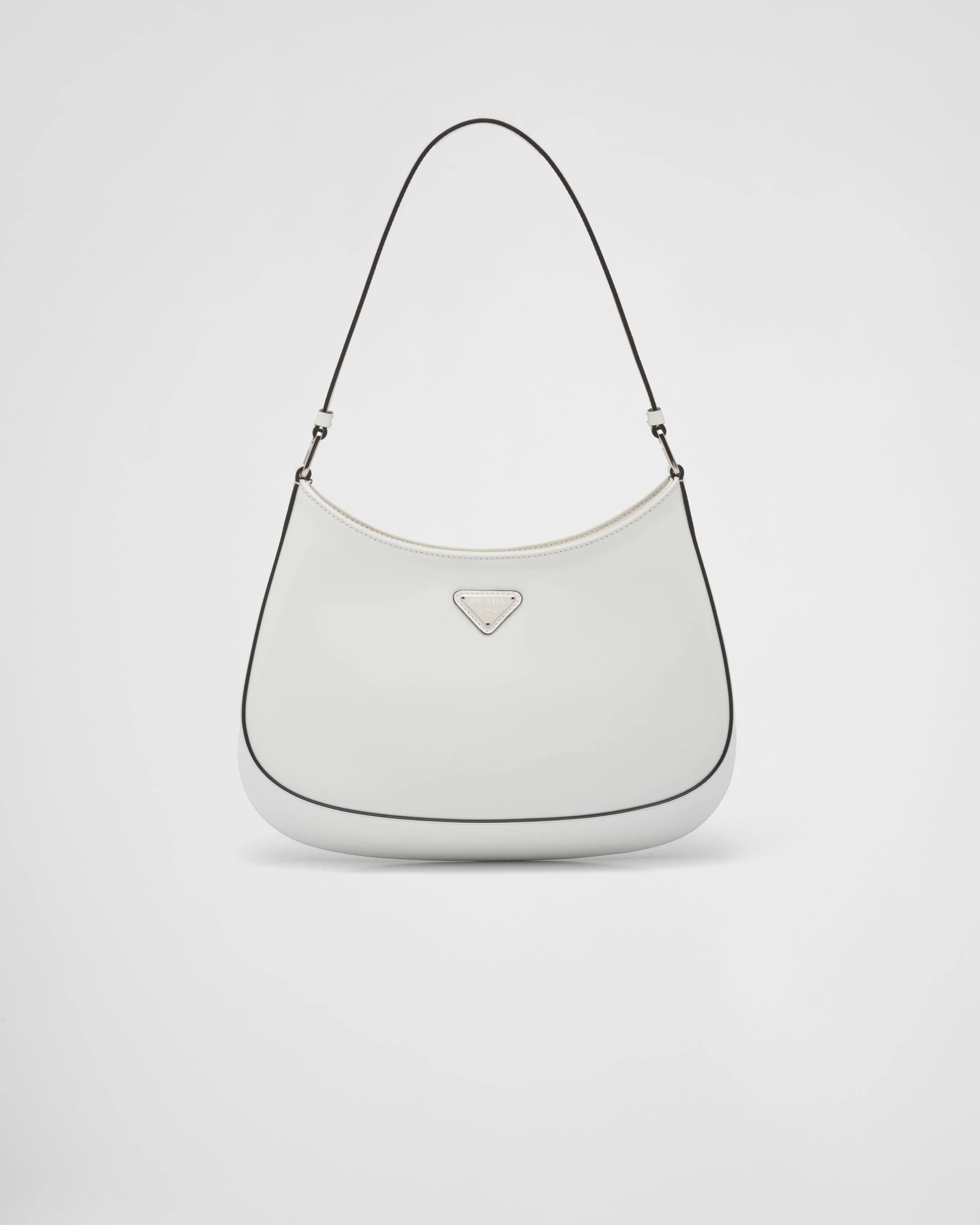 Prada Cleo brushed leather shoulder bag - 1