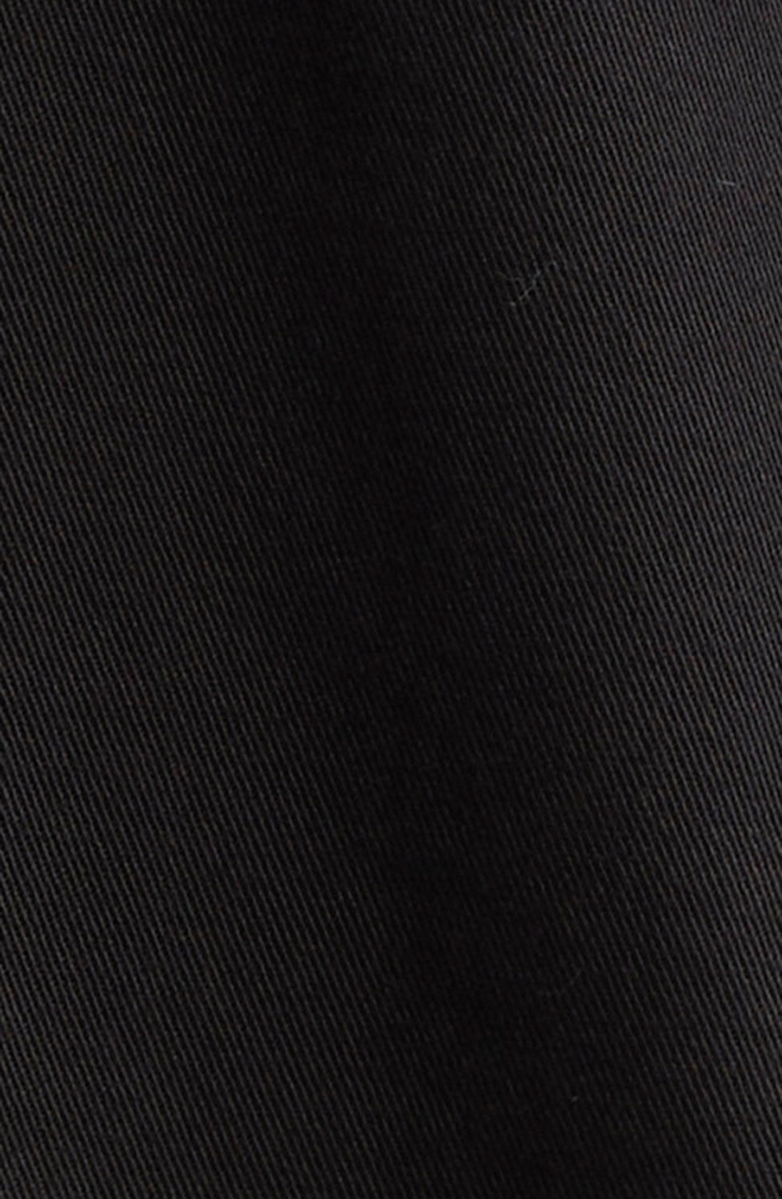 Lemaire Denim Snap-Up Shirt in Black Bk999 at Nordstrom - 7