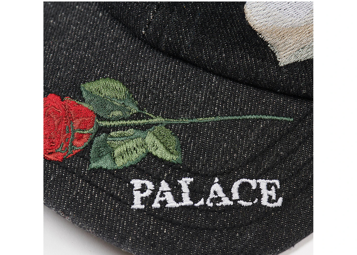 Palace Phantom Of The Opera 6-Panel Black Denim - 3