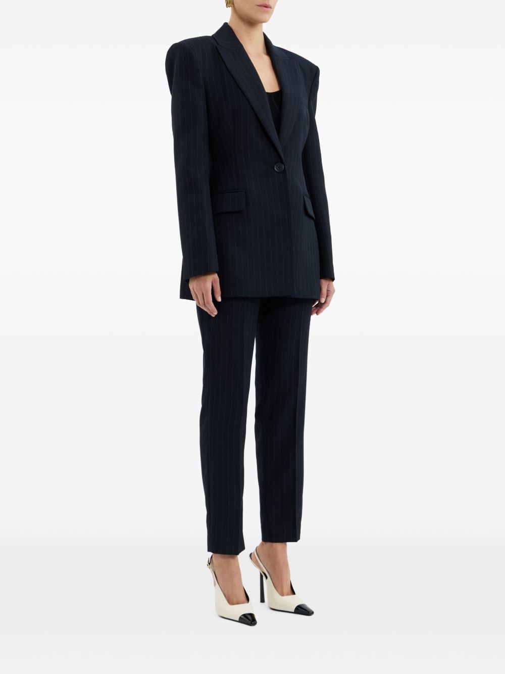 Maxwell pinstriped blazer - 3