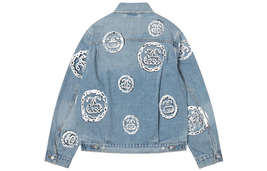 Stussy x Denim Tears Type 2 Jacket 'Light Indigo' 80208168 - 2