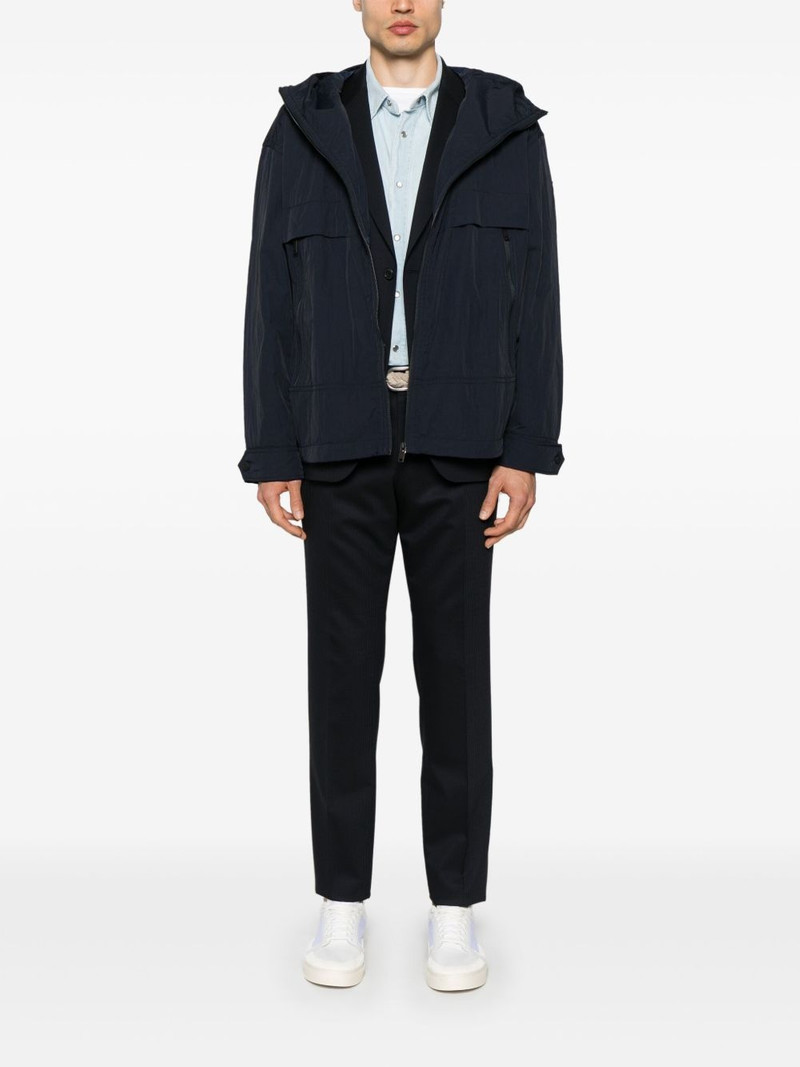 BOSS logo-patch lightweight jacket outlook