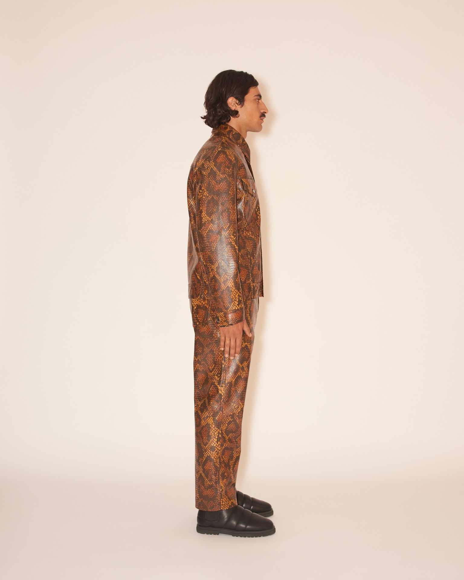 BOYCE - Patch pocket jacket - Snake skin - 5
