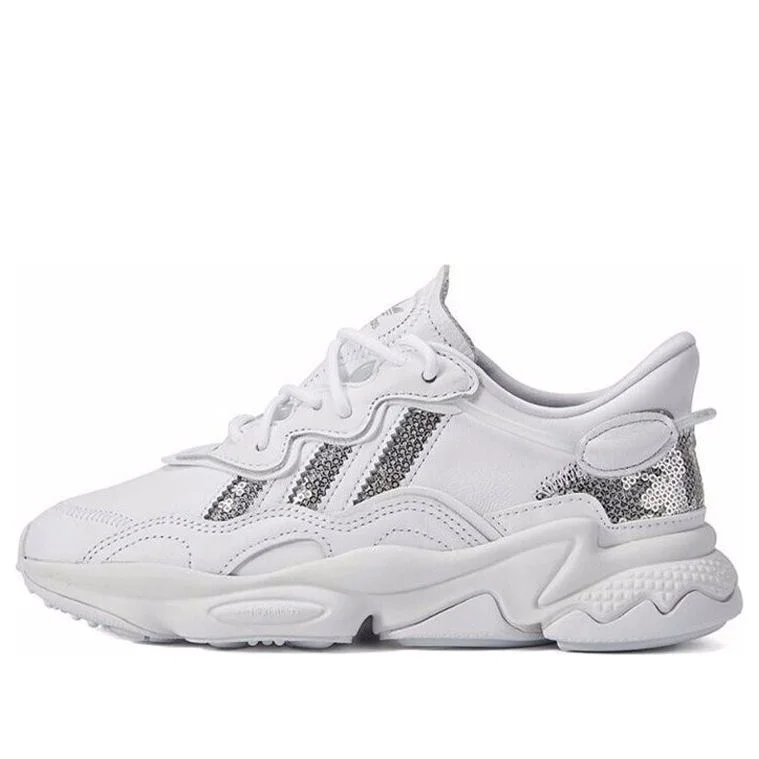 (WMNS) adidas originals Ozweego 'White Dark Gray' G55655 - 1